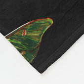 ブルームスバタフライアート フリースブランケット (角)