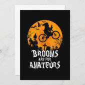 ブルームズアアアマチュアズウィッチライディングバイクサイクリング サンキューカード (正面/裏面)