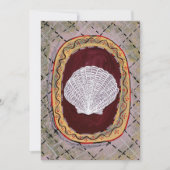 ブルームズベリーとチャールストンインスパイアシーシェルアートカード シーズンカード (正面)