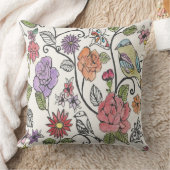 ブルームズベリーデザインオン装飾用クッション クッション (ブランケット)