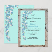 ブルームズ 50周年記念結婚式 招待状 (正面/裏面)