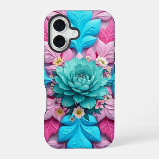 "ブルームハーモニー" iPhone 16ケース (裏面)