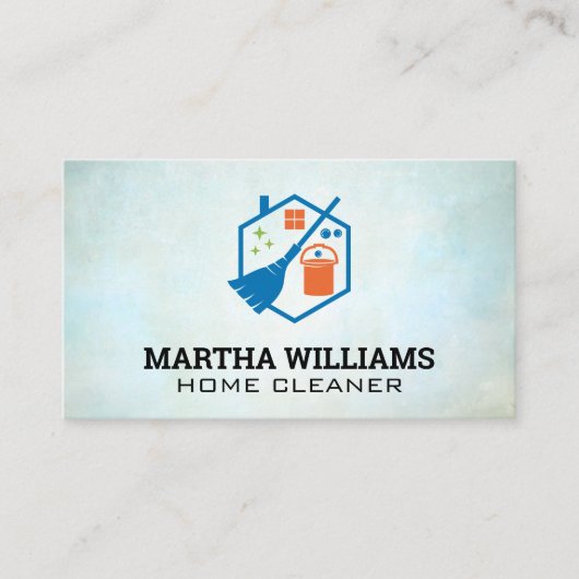 ブルームバケット |クリーニングツール 名刺 (正面)