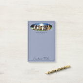 ブルームパーソナライズされたーンドッグズフレンドズカワイイ動物 ポストイット (デスク上)