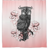 ブルームピンクの蘭 シャワーカーテン (正面)