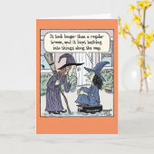 ブルームボットハロウィーン カード (黄色い花)