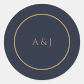 ブルームーディフローラ ラウンドシール (正面)