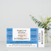 ブルームービーナイトパーティー入学チケット招待状 (スタンド正面)