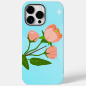 ブルームーブルーミング春ブランチ付き青空グラディエント Case-Mate iPhoneケース (裏面)