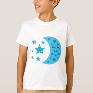 ブルームーンとスターストライプのズ Tシャツ