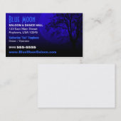 ブルームーンのイメージの名刺 名刺 (正面/裏面)