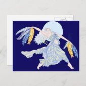 ブルームーンのダンサー ポストカード (正面/裏面)