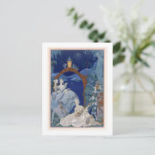 ブルームーンの下のボール、フェートのイラストレーション ポストカード (スタンド正面)