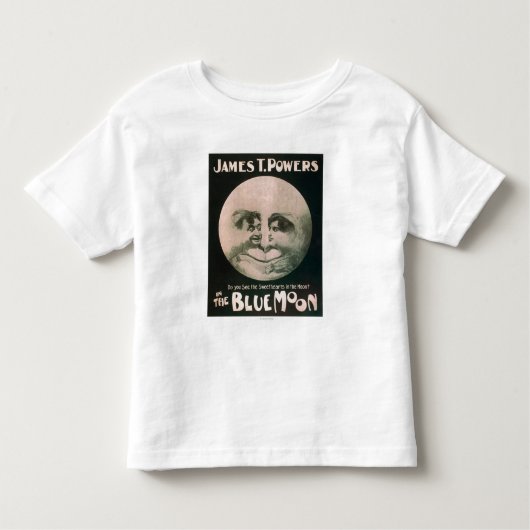 ブルームーンの劇場のジェームスT. Powers トドラーTシャツ (正面)