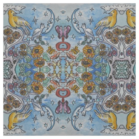 ブルームーンの自然 ファブリック (見本)