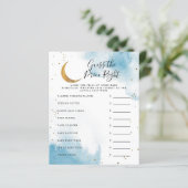 ブルームーンは価格を推測する右ベビーシャワーゲーム (スタンド正面)