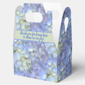 ブルームーンアジサイ結婚フローラサンキュー フェイバーボックス (オープン)