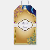 ブルームーンアラビアンナイツグレームパープル結婚ズ ギフトタグ (裏面)