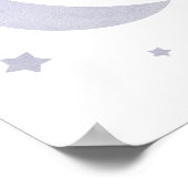 ブルームーンアンドスターズ子供部屋ポスター ポスター (角)