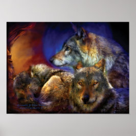 ブルームーンアートのポスター/プリント ポスター