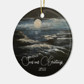 ブルームーンオーナメント セラミックオーナメント (左)