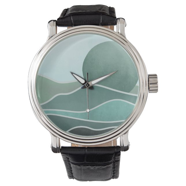 ブルームーンオーバーマウンテンズゼンボホ 腕時計 (正面)