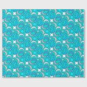 ブルームーンクラウドパターン ラッピングペーパー (フラット)