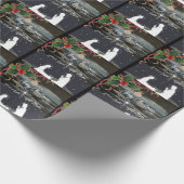 ブルームーンクリスマス出生ギフトラップ ラッピングペーパー (角)