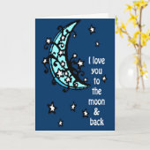 ブルームーングリーティングカード カード (黄色い花)