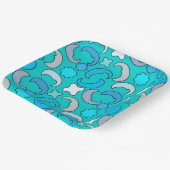 ブルームーンコラージ ペーパープレート (傾斜あり)