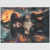 ブルームーンゴシック魔女 – 暗いファンタジーハロウィン 薄葉紙 (正面)