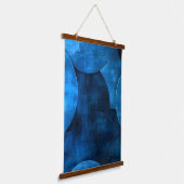 ブルームーンサークル 吊り下げ型タペストリー (傾斜あり)