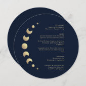 ブルームーンサーク結婚ルのメニュー メニュー (正面/裏面)