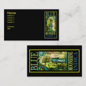 ブルームーンシャインインディカ 名刺 (正面/裏面)