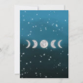 ブルームーンスター ヨガインストラクター スタジオ クラス 招待状 (裏面)