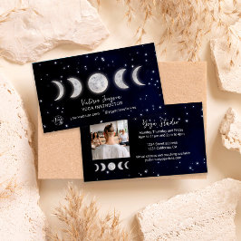 ブルームーンズスターヨガインストラクタースタジオ先生 名刺