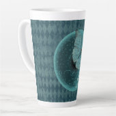 ブルームーンバタフライ カフェラテマグ (左アングル)