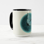 ブルームーンバタフライ マグカップ (正面左)