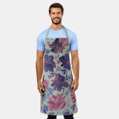 ブルームーンバラフローラエプロン エプロン (着用した状態)