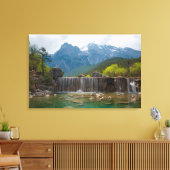 ブルームーンバレー |玉龍雪山 キャンバスプリント (インサイチュ (リビング))