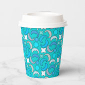 ブルームーンパターン 紙コップ (裏面)