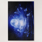 ブルームーンファンタジー蝶 ジグソーパズル (縦)