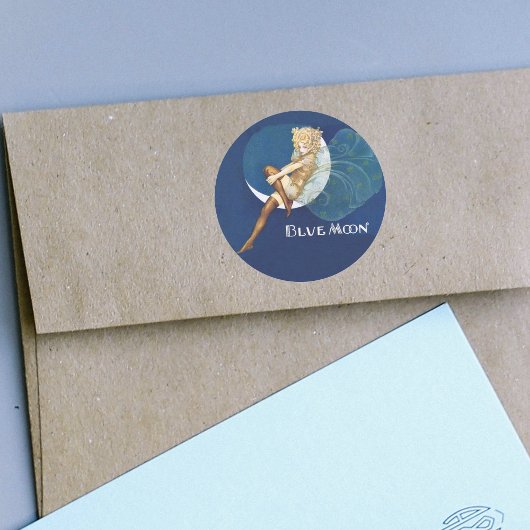 ブルームーンフェアリーのシール ラウンドシール