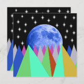 ブルームーンフラットカード (正面/裏面)