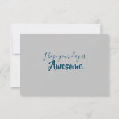 ブルームーンフラットノートカード サンキューカード (裏面)