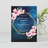 ブルームーンフローラ卒業パーティー 招待状 (スタンド正面)