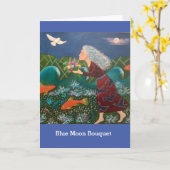 ブルームーンブーケ カード (黄色い花)