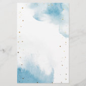 ブルームーンベビーシャワービンゴゲーム (裏面)