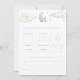 ブルームーンベビー予測アドバイスベビーシャワーゲーム