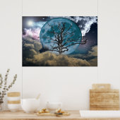 ブルームーンポスター ポスター (キッチン)